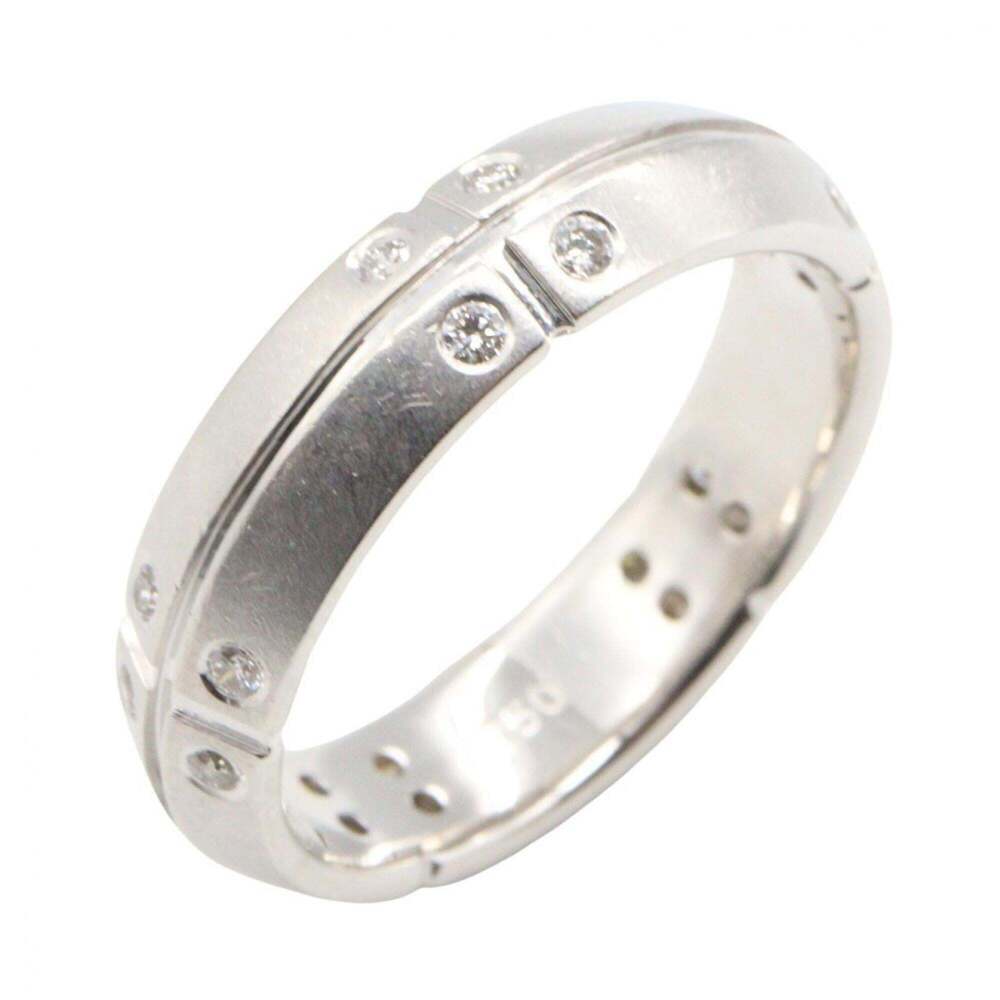 TIFFANY 18k Silver Diamond Ring
